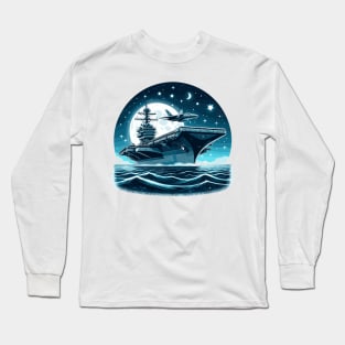 Aircraft Carrier Long Sleeve T-Shirt